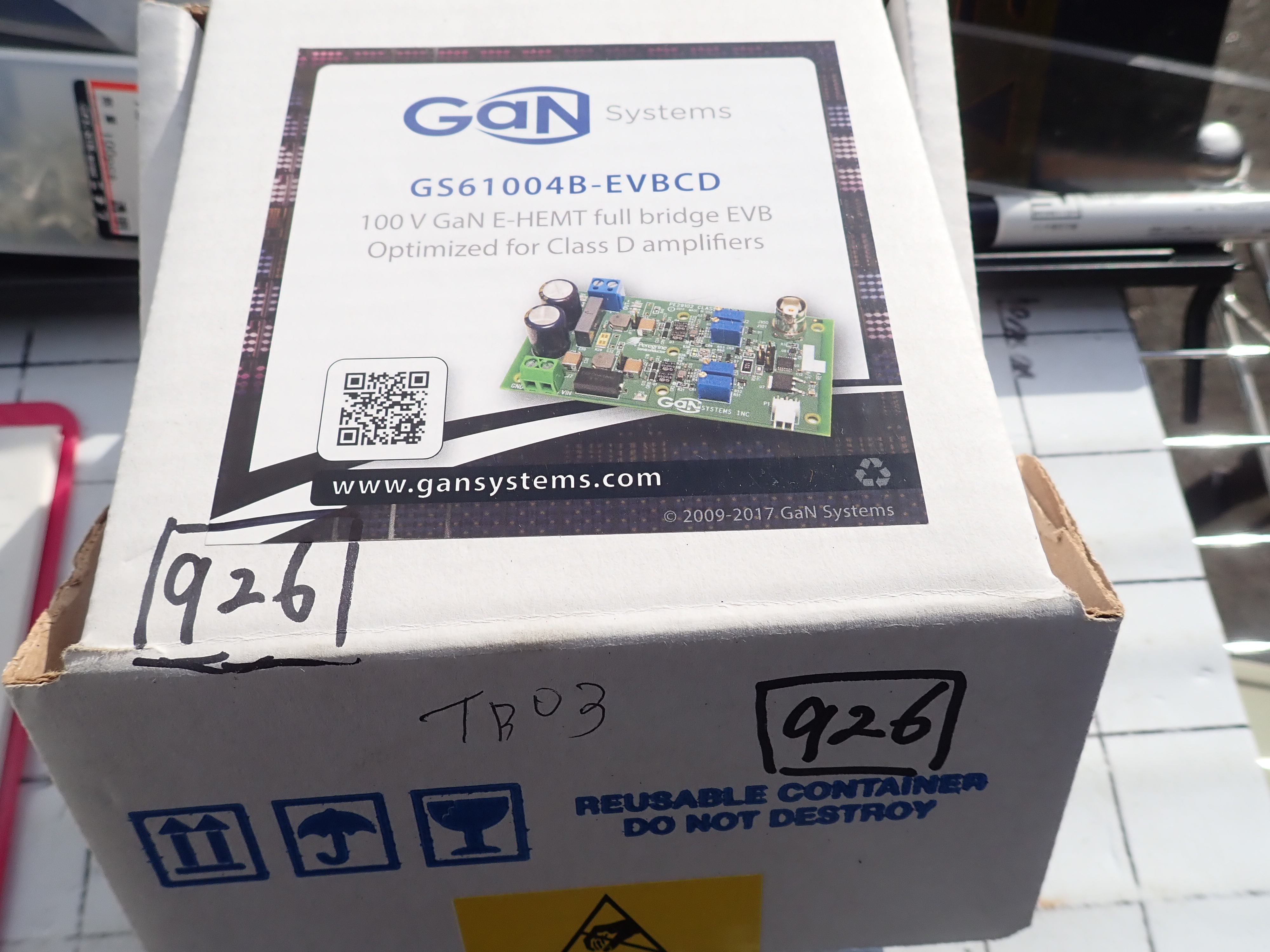 GaN System GS61004 B-EVBCD