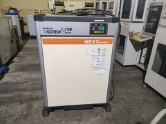 日立産機システム 15kWスクリュー型コンプレッサー OSP-15VARN