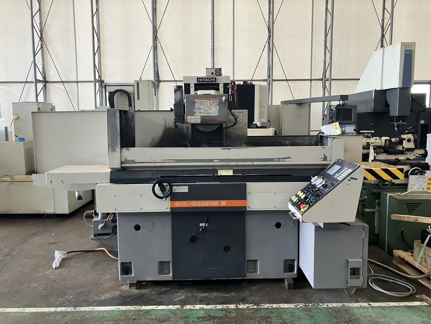 日立精工 平面研削盤 GHL-B409NSIII