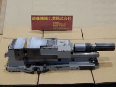 津田駒工業 油圧マシンバイス 口金巾125mm