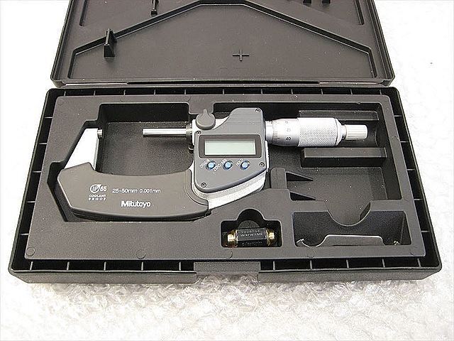 ミツトヨ デジタル外側マイクロメーター MDC-50MJ(293-231)