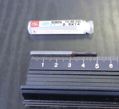 OSG　 エンドミル 　FX-RB-EGS-2.5X14　　未使用
