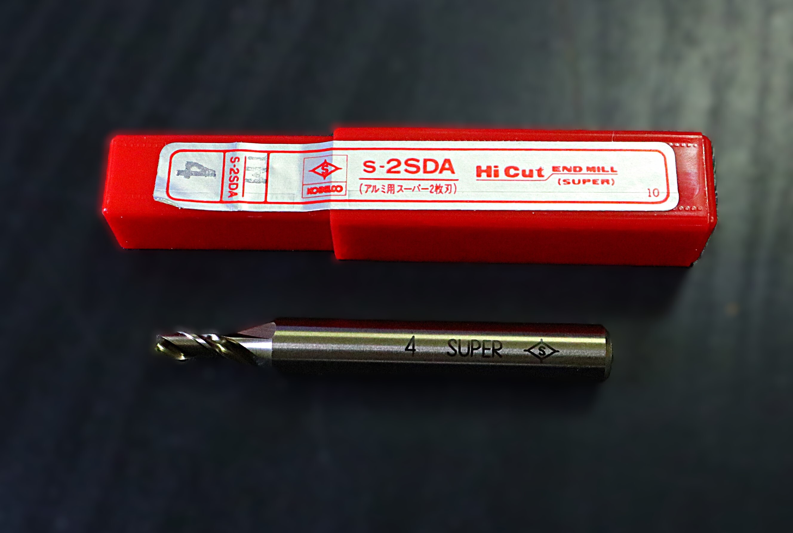KOBELCO エンドミル 　TM　S-2SDA　4　未使用
