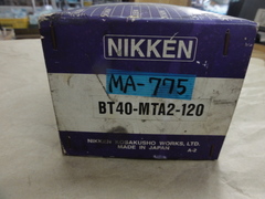NIKKEN｜日研工作所 モールステーパー BT40-MTA2-120