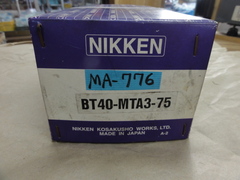 NIKKEN｜日研工作所 モールステーパー BT40-MTA3-75