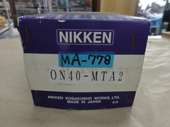 NIKKEN｜日研工作所 モールステーパー ON40-MTA2