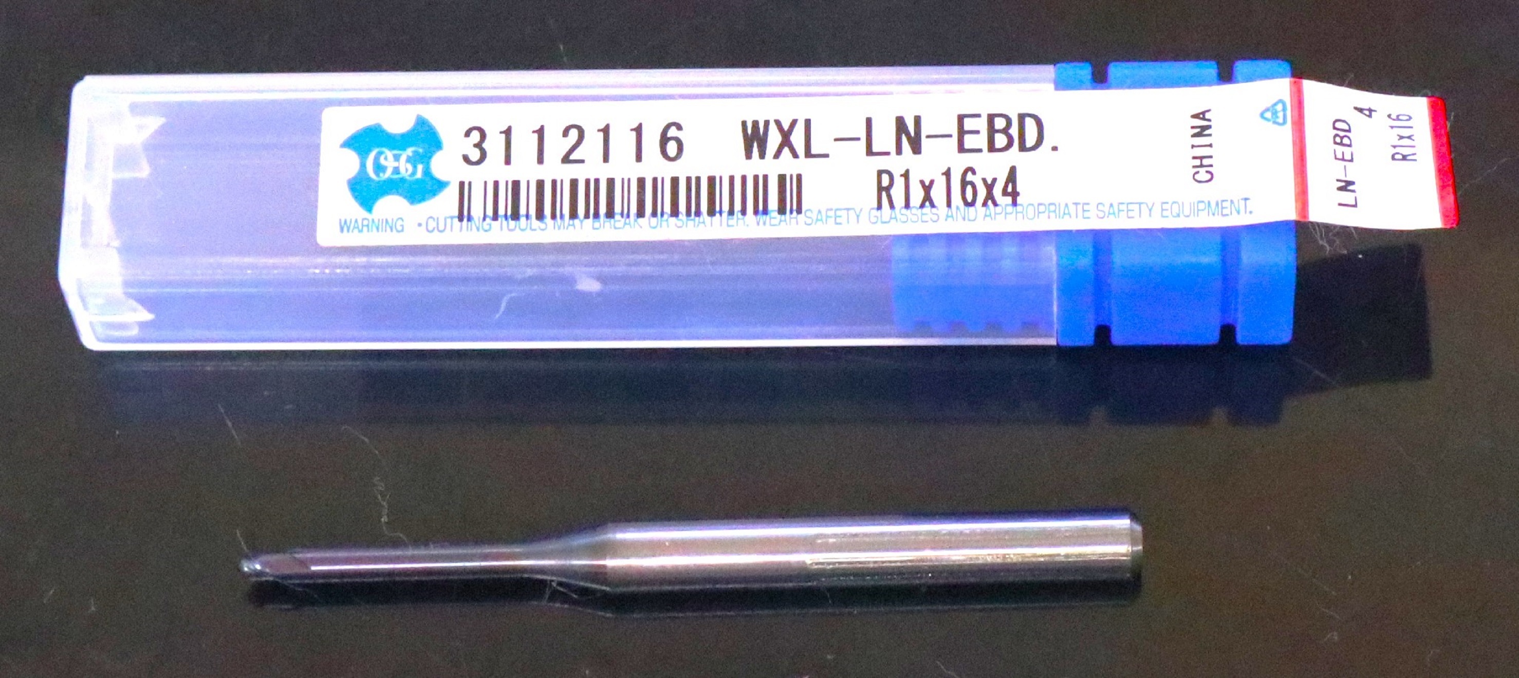 OSG  エンドミル 　ボールエンド形　WXL-LN-EBD R1×16×1　未使用