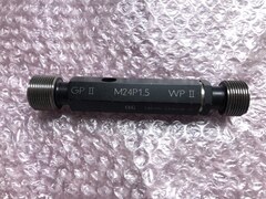 OSG/ オーエスジー ねじ用限界ゲージ 【ねじ用限界ゲージ】M24P1.5 GPWPII