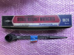 スーパーツール/Super tools 片口ラチェットレンチ 【片口ラチェットレンチ】RN24mm