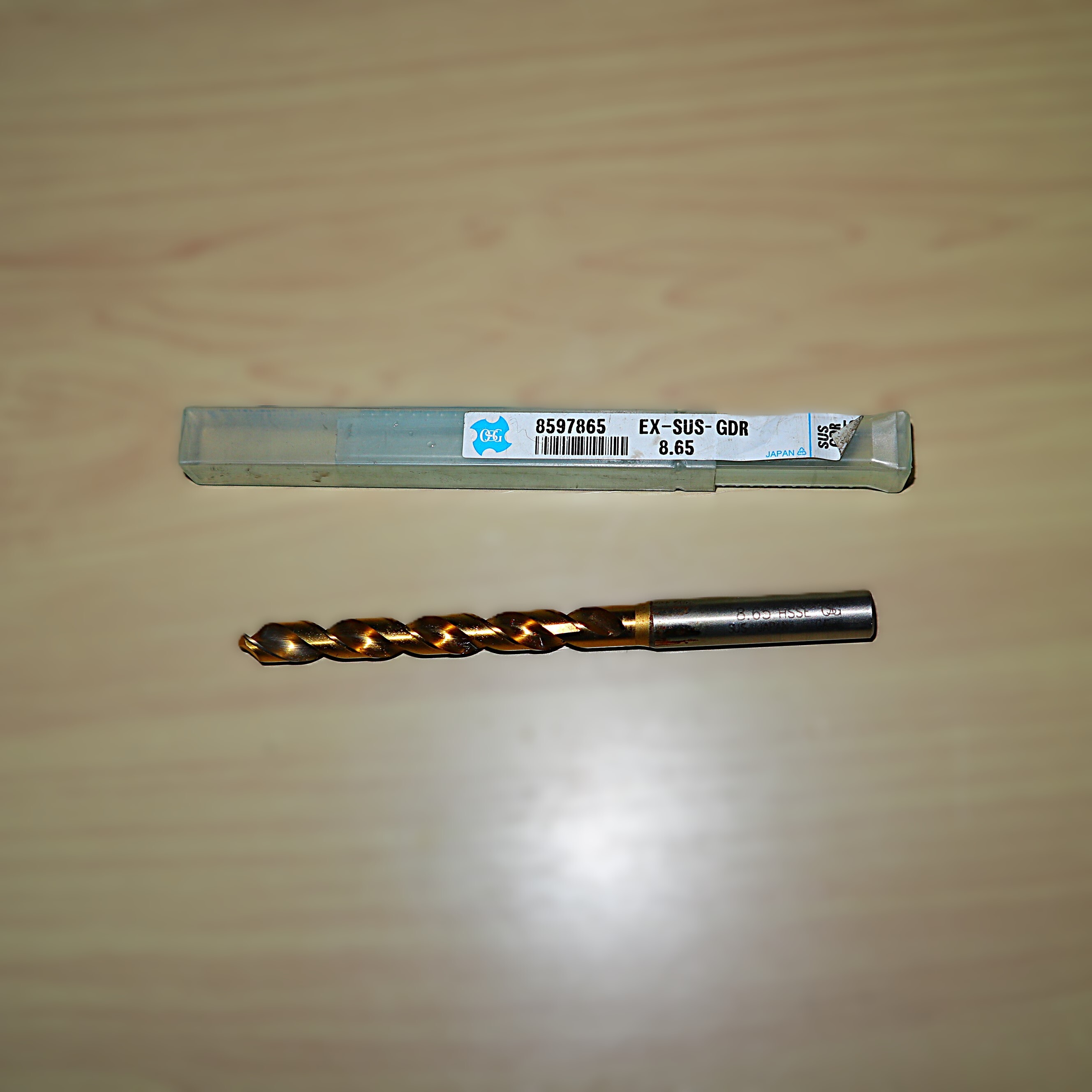 OSG　 EXゴールドドリル EX-SUS-GDR-8.65　未使用