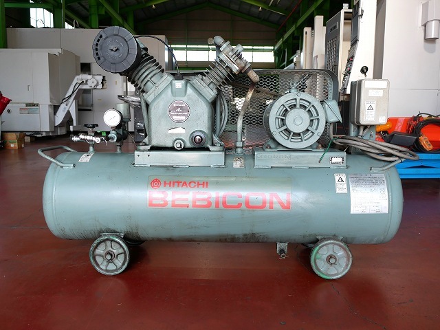 日立 5HPコンプレッサー 3.7P-9.5V6