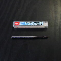 OSG　　 超硬エンドミル FX-RB-EGS-2.5X14　未使用