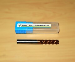 MISUMI　 エンドミル 　TSC-CR-HEM4R10-R2