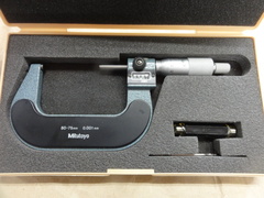 MITUTOYO｜ミツトヨ カウント外側マイクロメーター M820-75