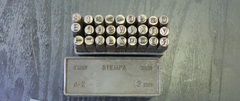 STEMPA 刻印セット A-Z 3mm