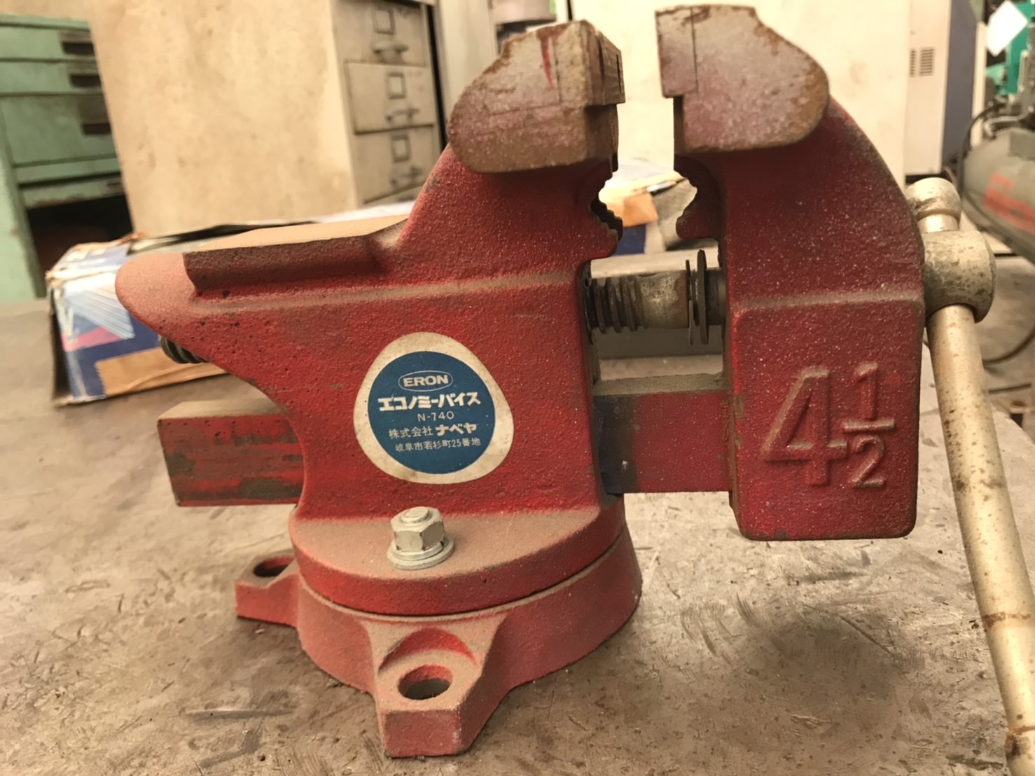 ナベヤ マシンバイス 115