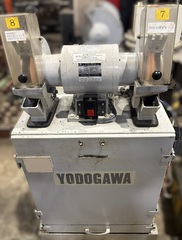 淀川 集塵機付き両頭グラインダー FG-205T