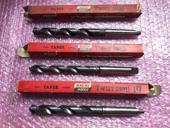 NACHI テーパーシャンクドリル 【テーパーシャンクドリル】φ15.7,φ17,φ17.5