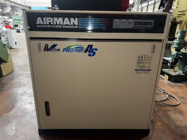 北越工業 22kwコンプレッサー SAS22VD-B