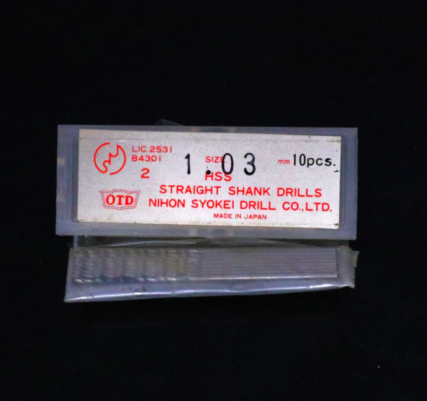 日本小径ドリル ドリル　 　1.03 8個　未使用