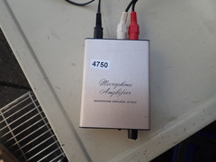 マイクロフォンアンプ