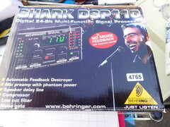 BEHRINGER デジタルマルチファンクション　シグナルプロフェッサー SHARK DSP110