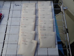 検眼レンズ　枠付き