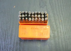 STEMPA 刻印セット A-Z　&　1mm