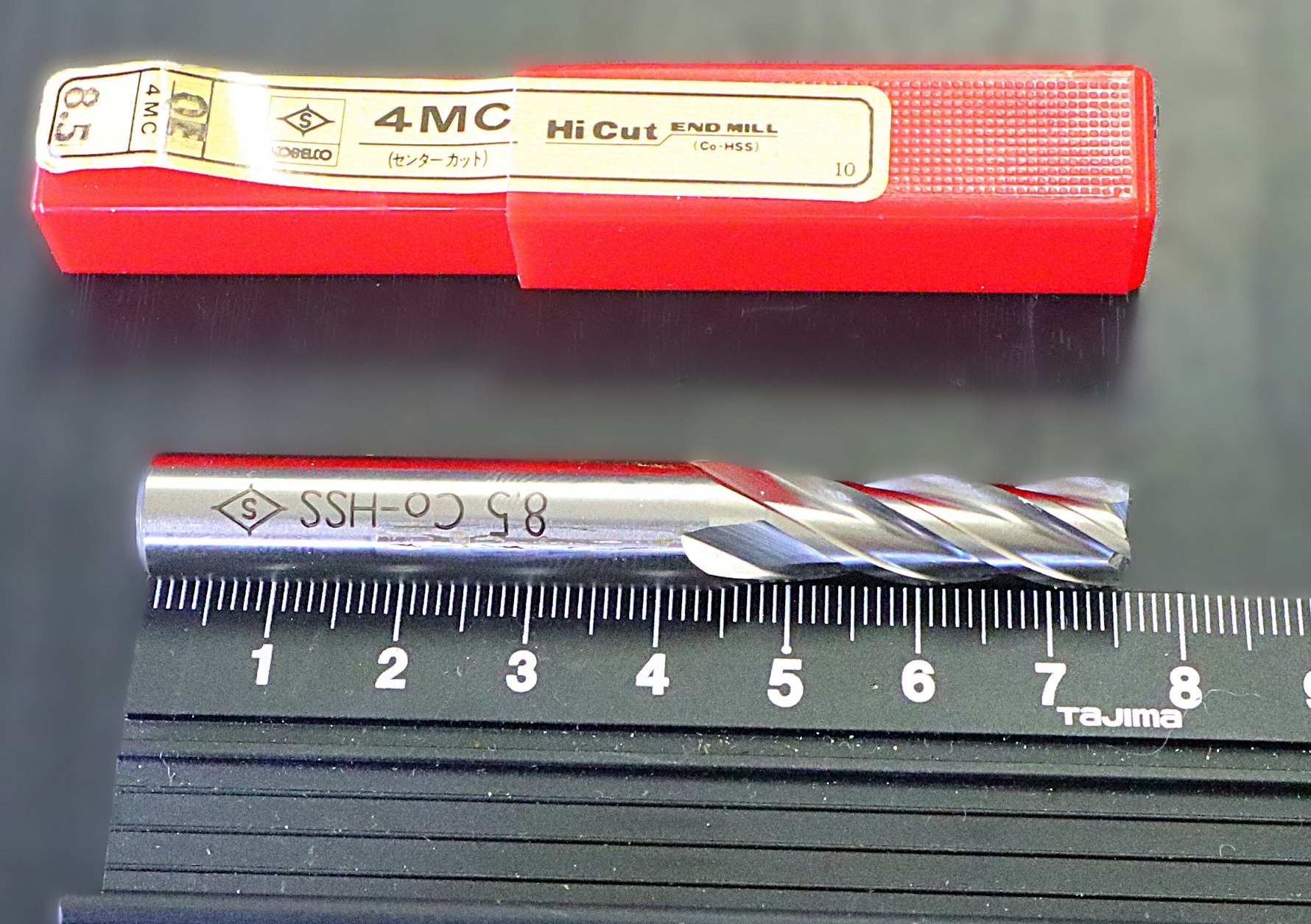 KOBELCO エンドミル 4MC　8.5　未使用