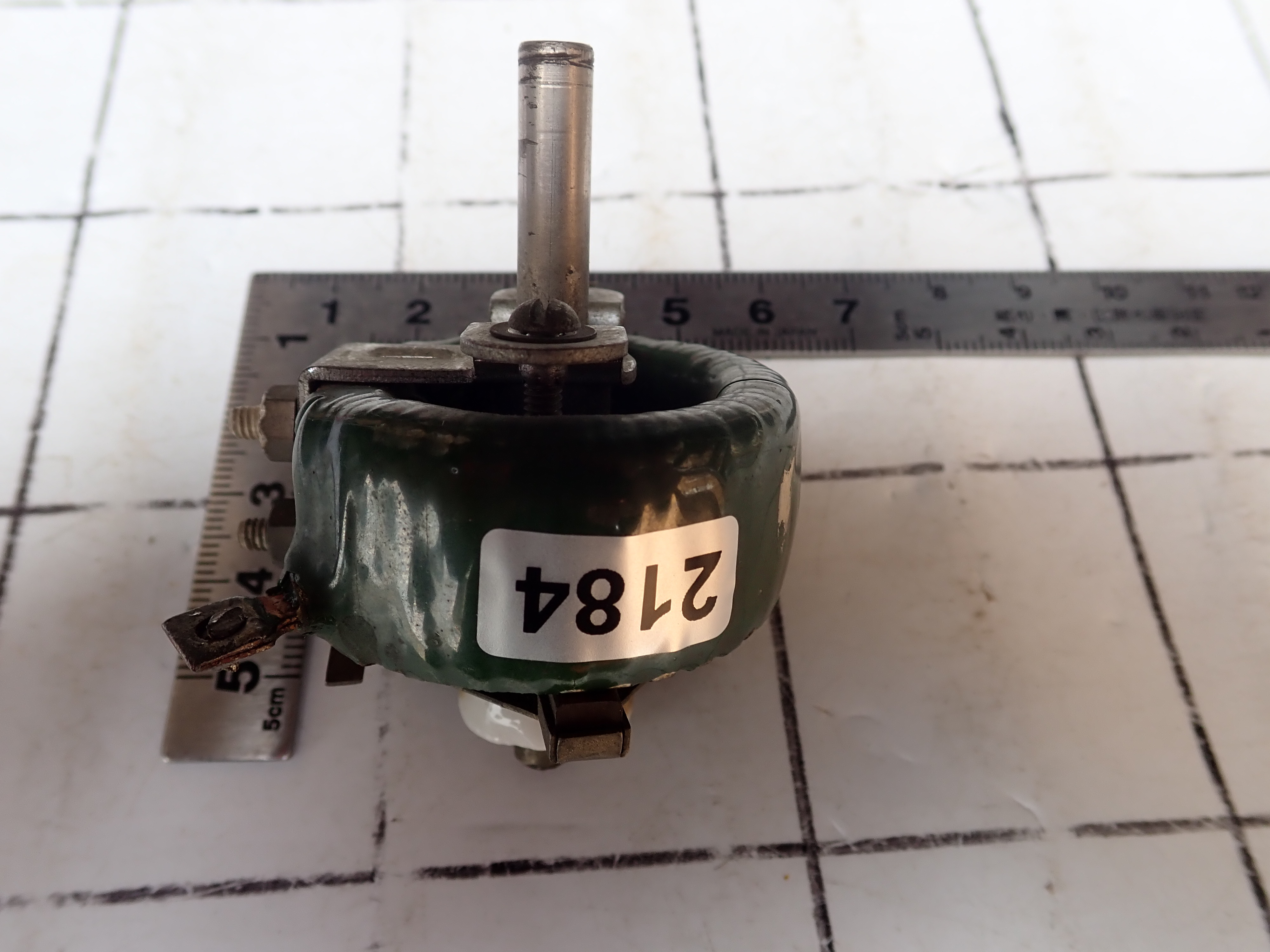 レオスタット　電力型巻線可変抵抗器　0.5Ω