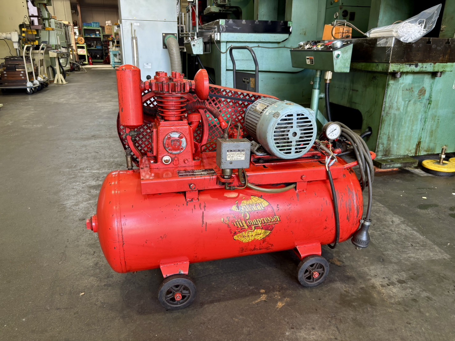 富士コンプレッサー 1.5kwコンプレッサー SH-B-1