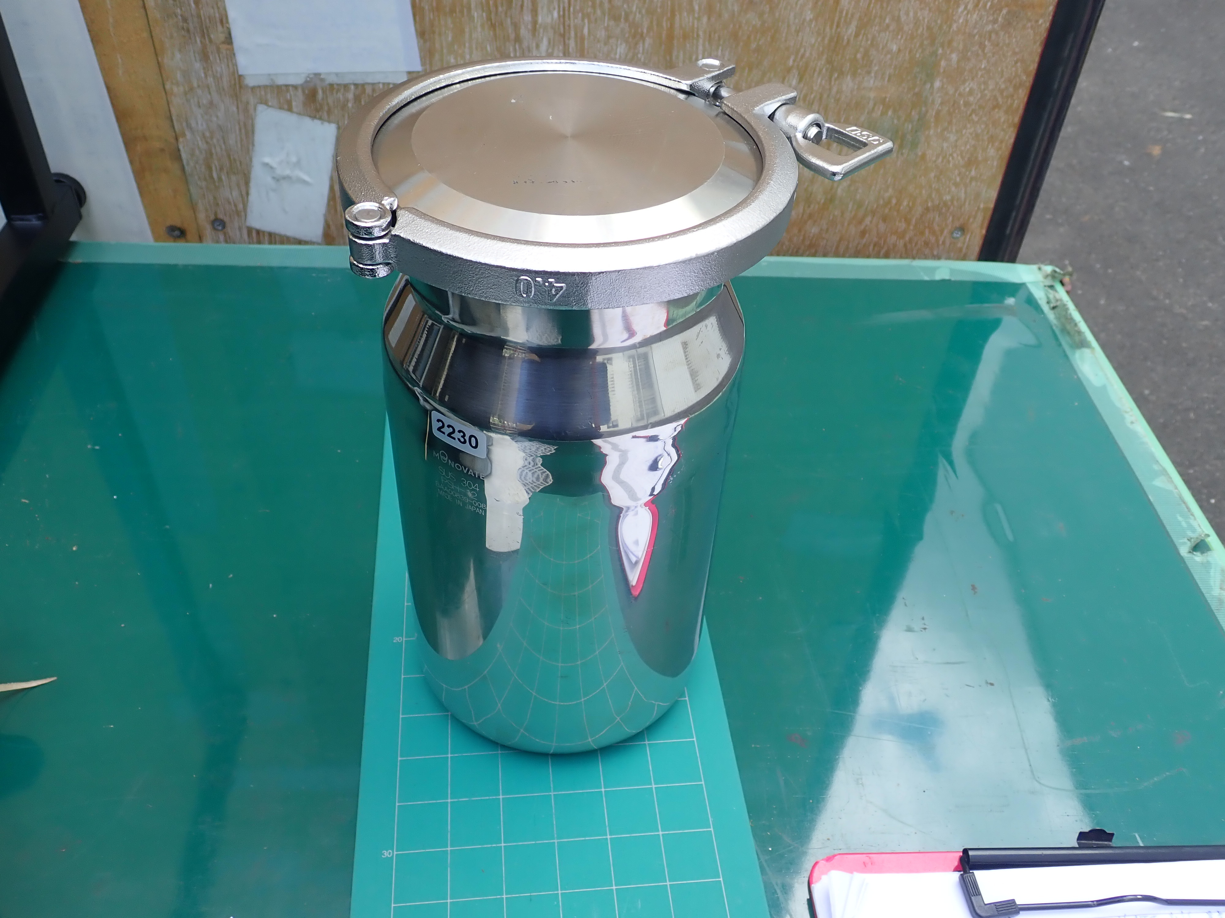 日本金属工業 ヘルール 式広口ボトル　PSH-12
