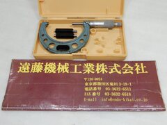 ミツトヨ 外側マイクロメーター 50~75㎜ 103-139