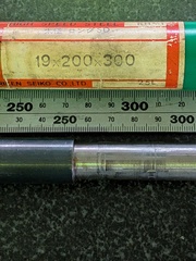 理研製鋼 ストレートシャンクロングドリル 19.0φ
