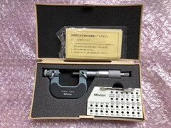 ミツトヨ/Mitutoyo 替駒式ねじマイクロメーター 【替駒式ねじマイクロメーター】TMC-25