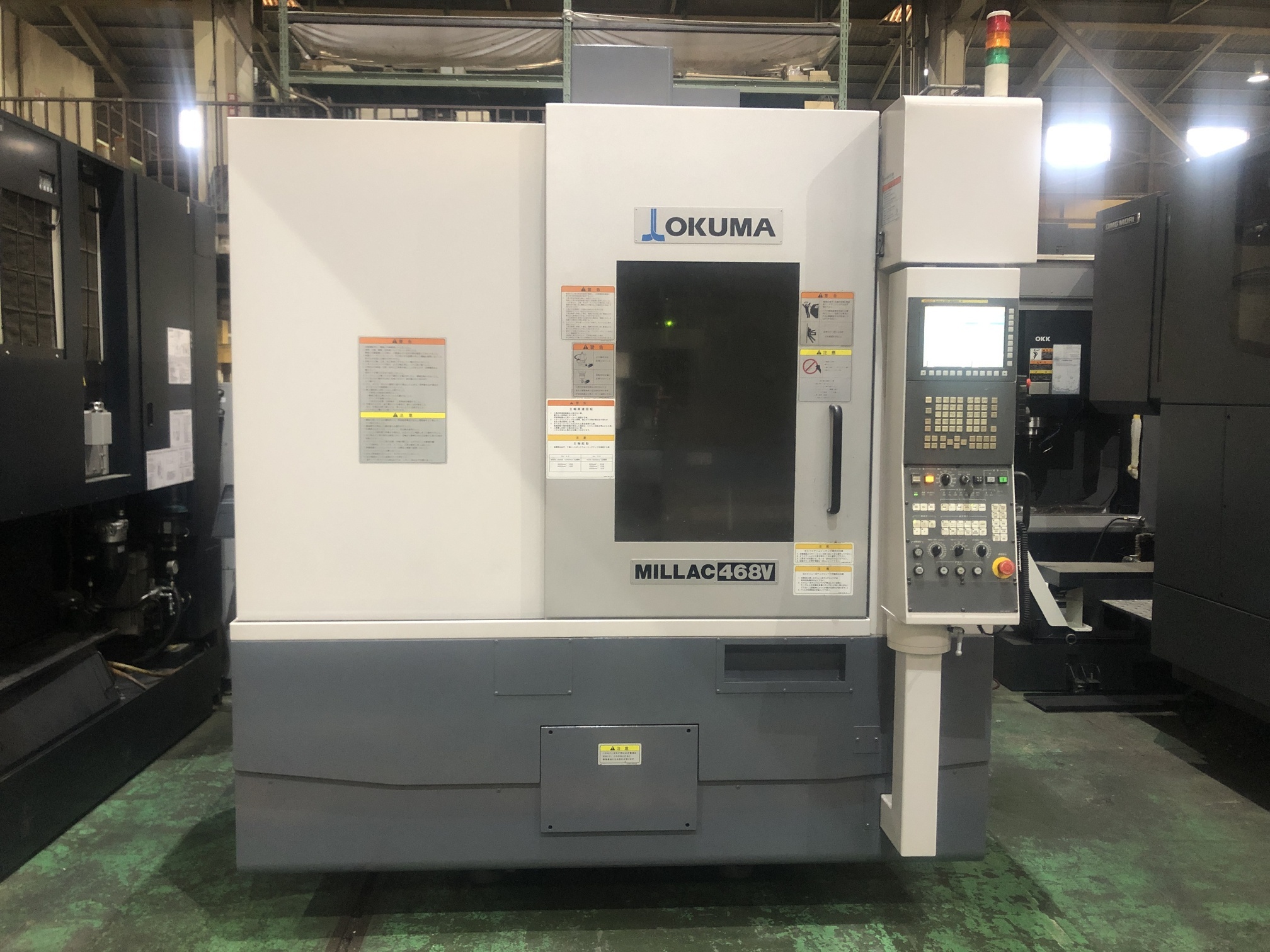 オークマ 立形マシニングセンター MILLAC468V