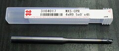 OSG　 超硬エンドミル WXS-CPR-4XR0.5X0X40