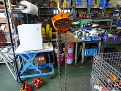 キトー 0.5手動チェーンブロック 1/2TON