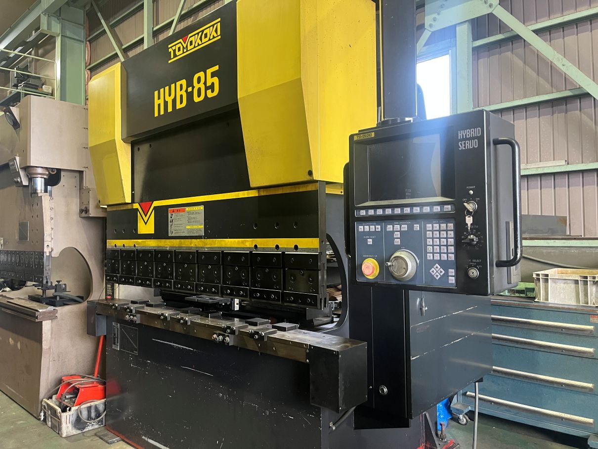 東洋工機 ハイブリッドプレスブレーキ HYB8520