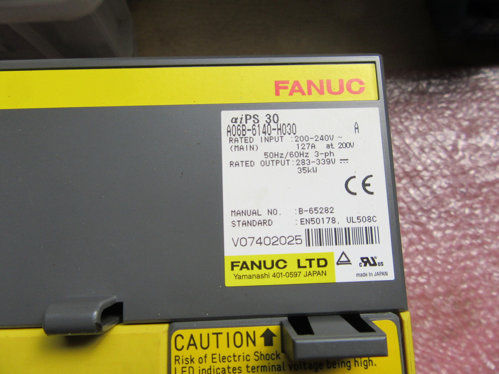 FANUC/ファナック サーボモータ A06B-6140-H030