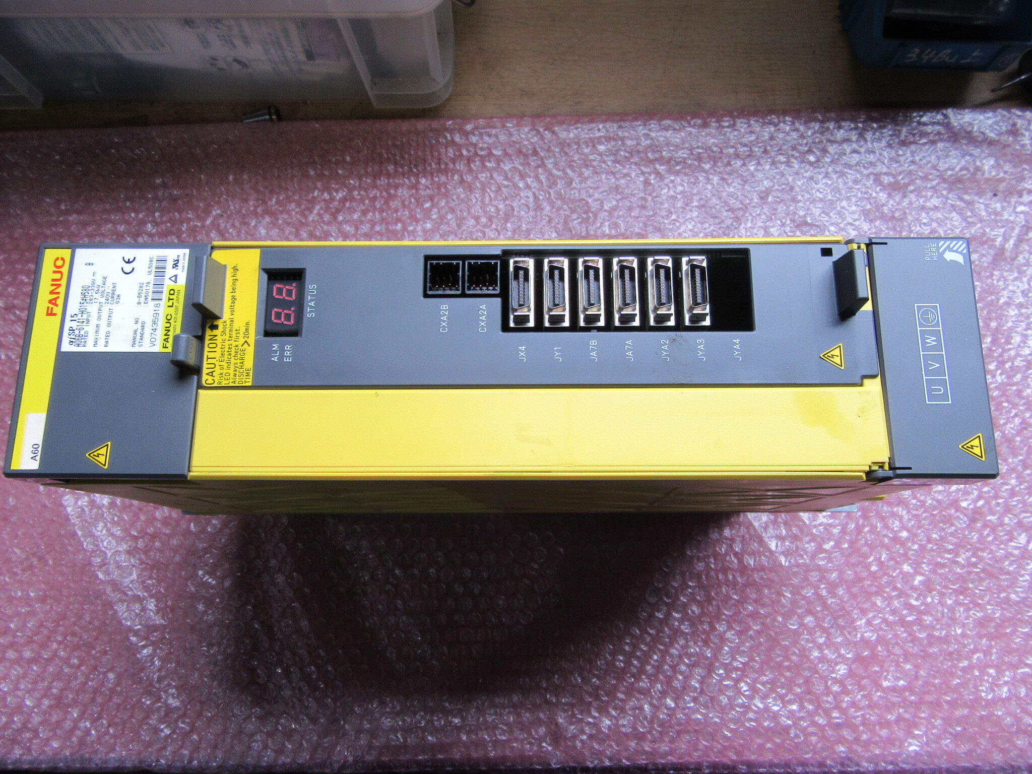 FANUC/ファナック ACサーボモーター A06B-6141-H015#H580