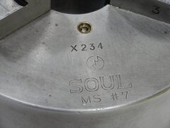 SOUL ３爪スクロールチャック 7吋 MS #7