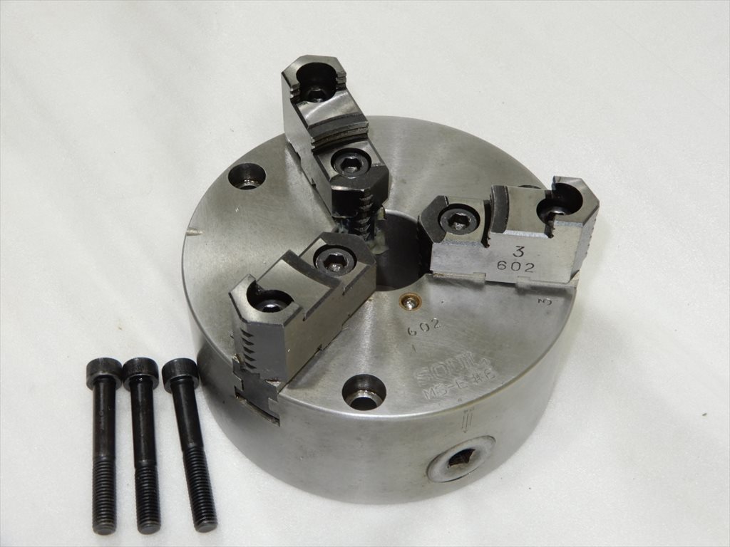 SOUL ３爪スクロールチャック ６吋 MS-E #6