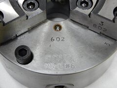SOUL ３爪スクロールチャック ６吋 MS-E #6