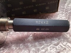 黒田精工/KKS 管用テーパねじゲージ 【管用テーパねじゲージ】M24x2