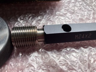 黒田精工/KKS 管用テーパねじゲージ 【管用テーパねじゲージ】M24x2