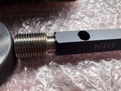 黒田精工/KKS 管用テーパねじゲージ 【管用テーパねじゲージ】M24x2