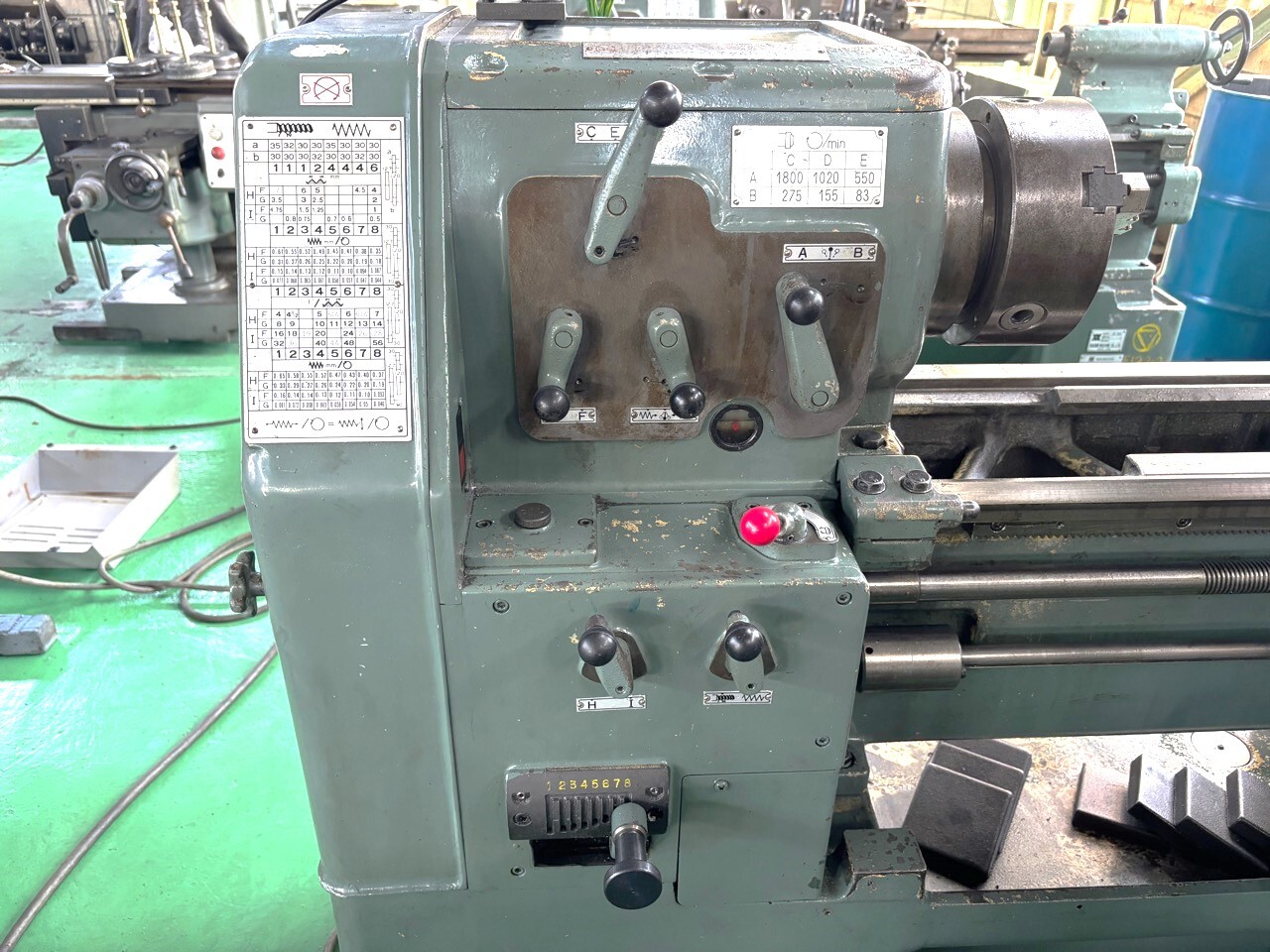 ワシノ 4.5尺旋盤 LR-55A