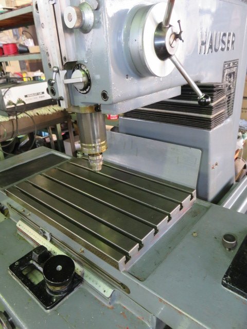 HAUSER 精密小型フライス盤 2BA