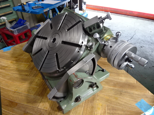 NIKKEN｜日研工作所 傾斜円テーブル NST-300HP